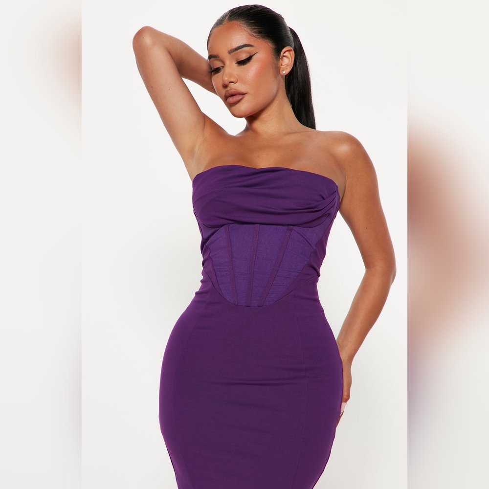 Fashion nova strapless dress - Picture 6 of 13